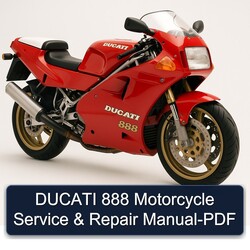 Ducati 888 Motorcycle Service Repair Workshop Manual PDF