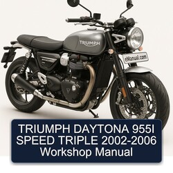 2002-2006 Triumph Speed Triple Daytona 955I Service Repair Workshop Manual PDF