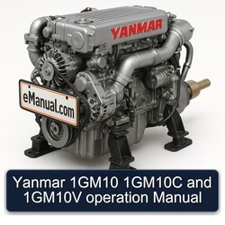 Yanmar 1gm10 1gm10c 1gm10v Operation Service Repair Workshop Manual PDF