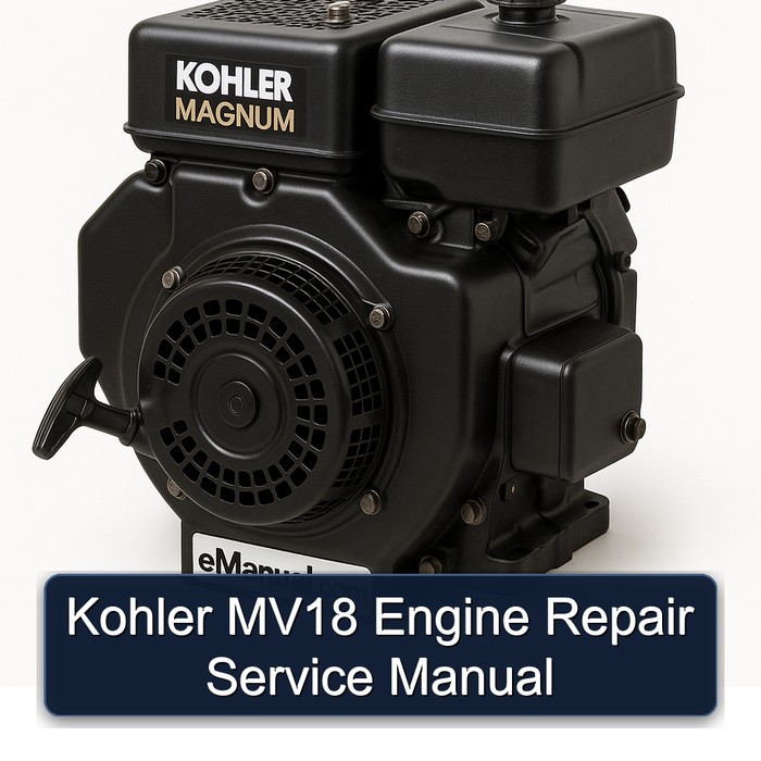 Kohler Magnum Models MV18 Engine Service Repair Workshop Manual PDF