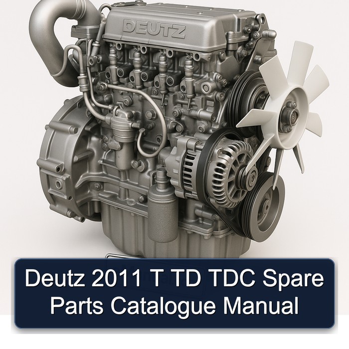 2011 Deutz T TD TDC Spare Parts Catalog PDF