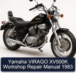 1983 Yamaha Virago XV500K Service Repair Workshop Manual PDF