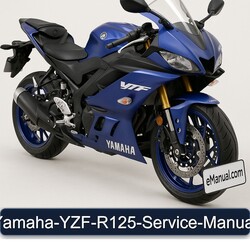 Yamaha YZF Models YZF-R125 Service Repair Workshop Manual PDF
