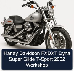 2002 Harley Davidson Super Glide Fxdxt Dyna T-SPORT Service Repair Workshop Manual PDF