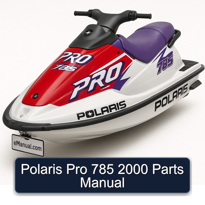 2000 Polaris Pro 785 Parts Catalog PDF