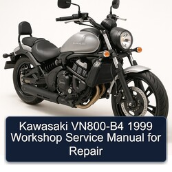 1999 Kawasaki Vulcan VN800-B4 Service Repair Workshop Manual PDF