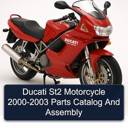 2000-2003 Ducati ST2 Motorcycle - Assembly Parts Catalog PDF