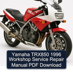 1996 Yamaha TRX850 Service Repair Workshop Manual PDF