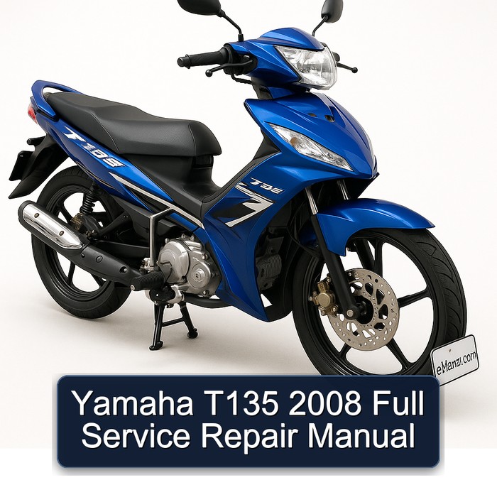 2008 Yamaha T135 Service Repair Workshop Manual PDF