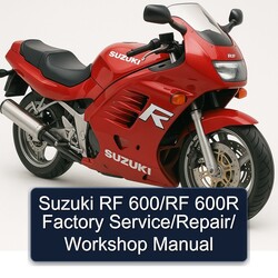 Suzuki RF Series 600/rf 600R / Service Repair Workshop Manual PDF