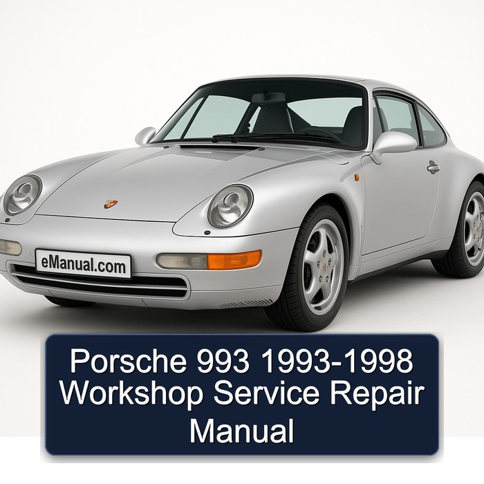 1993-1998 Porsche 993 Service Repair Workshop Manual PDF
