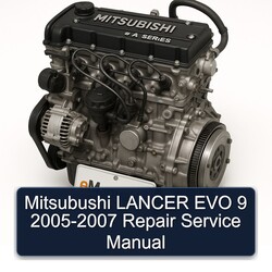 2005-2007 Dodge Lancer Mitsubushi EVO 9 Service Repair Workshop Manual PDF