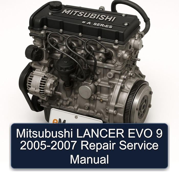 2005-2007 Dodge Lancer Mitsubushi EVO 9 Service Repair Workshop Manual PDF