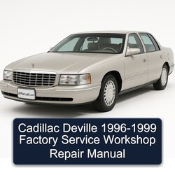1996-1999 Cadillac Deville Service Repair Workshop Manual PDF