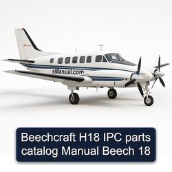 Beechcraft H18 IPC Beech 18 Parts Catalog PDF