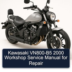 2000 Kawasaki Vulcan VN800-B5 Service Repair Workshop Manual PDF