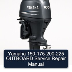 Yamaha 150-175-200-225 Outboard Service Repair Workshop Manual PDF