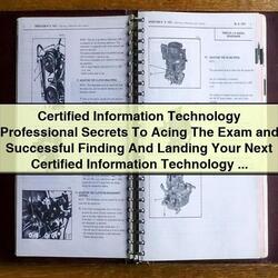 Certified Information Technology Exam Secrets Career Service Repair Workshop Manual PDF
