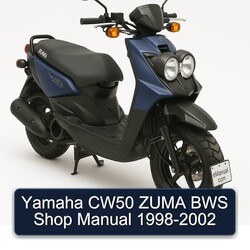 1998-2002 Yamaha Zuma CW50 BWS Shop Service Repair Workshop Manual PDF