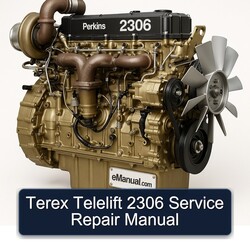 Perkins 2306 Terex Telelift Service Repair Workshop Manual PDF