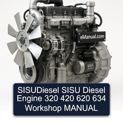 Sisu 634 Series Sisudiesel Diesel Engine 320 420 620 Service Repair Workshop Manual PDF