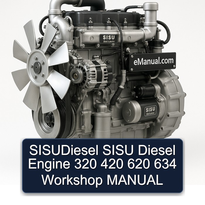 Sisu 634 Series Sisudiesel Diesel Engine 320 420 620 Service Repair Workshop Manual PDF