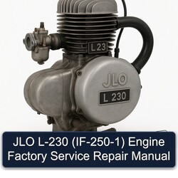 JLO L 230 L-230 (IF-250-1) Engine Service Repair Workshop Manual PDF