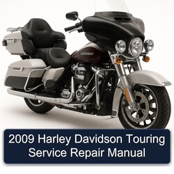 2009 Harley Davidson Touring Service Repair Workshop Manual PDF