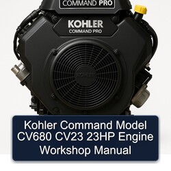 Kohler Command Pro Models Model CV680 CV23 23HP Engine Service Repair Workshop Manual PDF