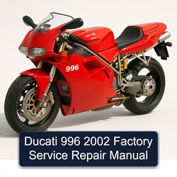 2002 Ducati 996 Service Repair Workshop Manual PDF
