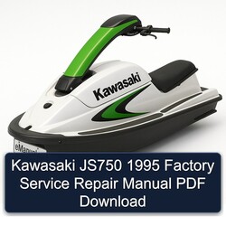 1995 Kawasaki JS750 Service Repair Workshop Manual PDF