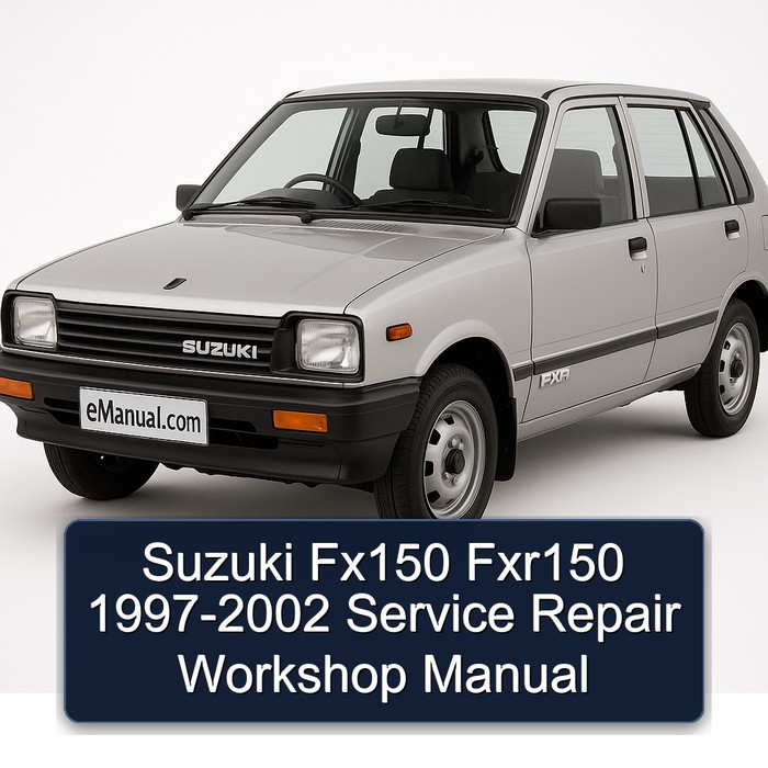 1997-2002 Suzuki FXR Models FX150 FXR150 Service Repair Workshop Manual PDF