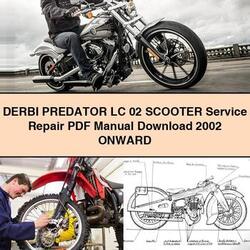 2002 Derbi Predator LC 02 Scooter Onward Service Repair Workshop Manual PDF