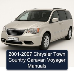 2001-2007 Chrysler Caravan Town Country Voyager Service Repair Workshop Manual PDF