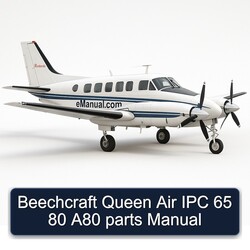 Beechcraft Queen Air IPC 65 80 A80 Parts Catalog PDF