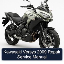 2009 Kawasaki Versys Service Repair Workshop Manual PDF