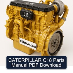 Caterpillar C18 Parts Catalog PDF