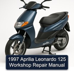 1997 Aprilia Leonardo Service Repair Workshop Manual PDF