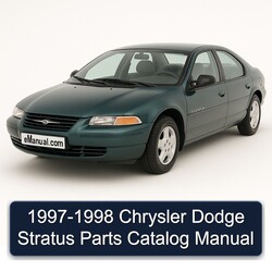 1997-1998 Chrysler Stratus Dodge Parts Catalog PDF
