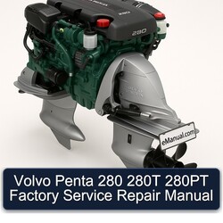 Volvo Penta 280 280T 280PT Service Repair Workshop Manual PDF