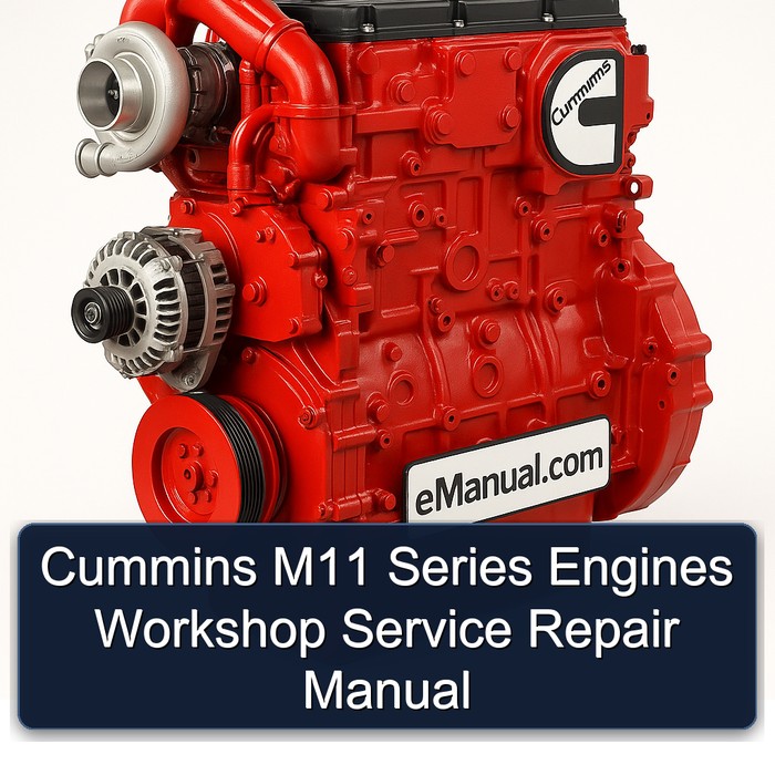 Cummins M Series M11 Engines Service Repair Workshop Manual PDF