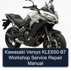 Kawasaki Versys Kle650-b7 Service Repair Workshop Manual PDF