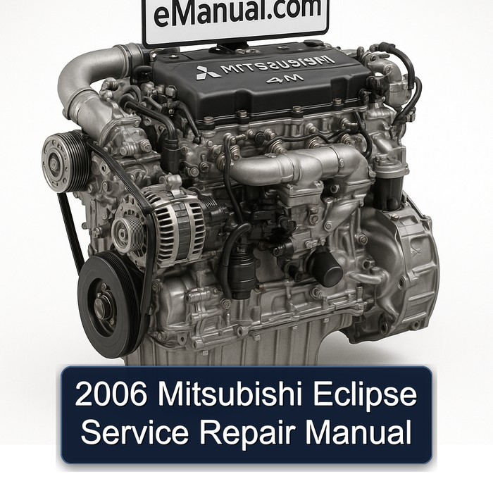 2006 Mitsubishi Eclipse Service Repair Workshop Manual PDF
