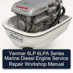 Yanmar 6LP 6LPA Series Marine Diesel Engine Service Repair Workshop Manual PDF