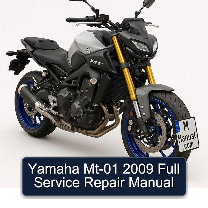 2009 Yamaha MT Series MT-01 Service Repair Workshop Manual PDF