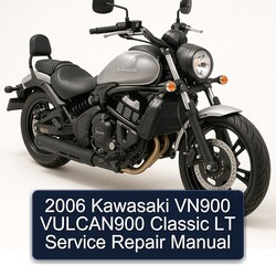2006 Aprilia Classic Kawasaki VN900 Vulcan900 LT Service Repair Workshop Manual PDF