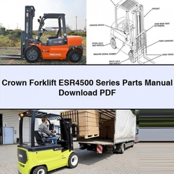 Crown Forklift ESR4500 Series Parts Catalog PDF