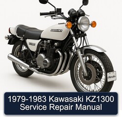 1979-1983 Kawasaki KZ Series KZ1300 Service Repair Workshop Manual PDF