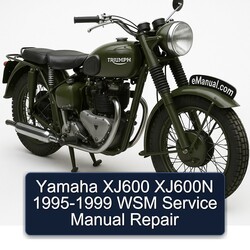1995-1999 Triumph TRW Yamaha XJ600 XJ600N - WSM Service Repair Workshop Manual PDF
