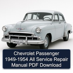 1954 Chevrolet Passenger 1949- All Service Repair Workshop Manual PDF